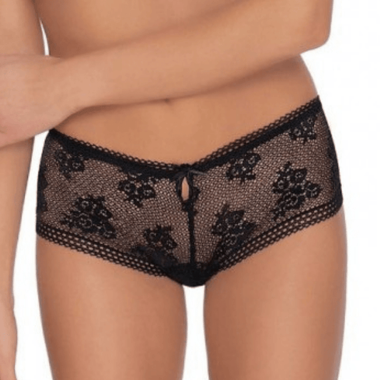 Sexy Sheer Lace Boyshorts Panty Roza Nefretete